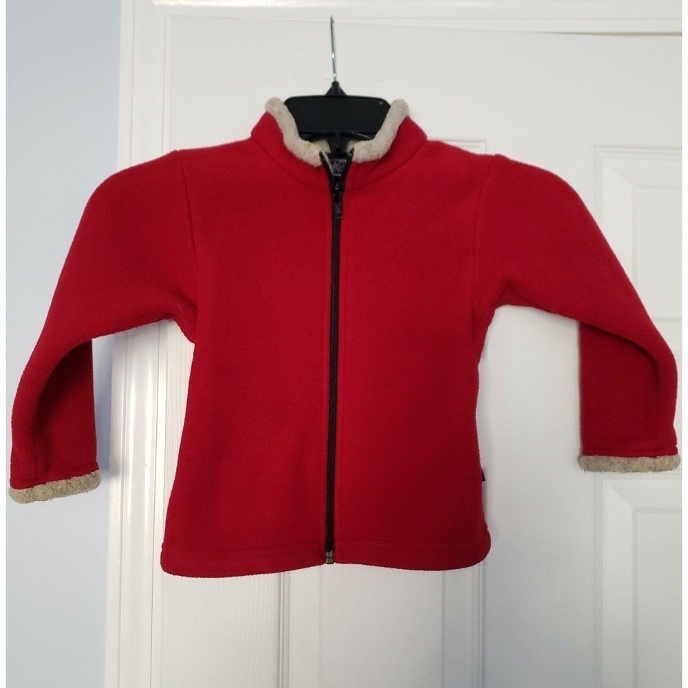 Black Diamond Toddler‎ Fleece Jacket Size 3T Red